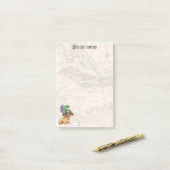 Dachshund Pirate Post-it® Notes (Op bureau)