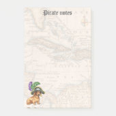 Dachshund Pirate Post-it® Notes (Voorkant)