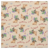 Dachshund Pirate Stof (Swatch)