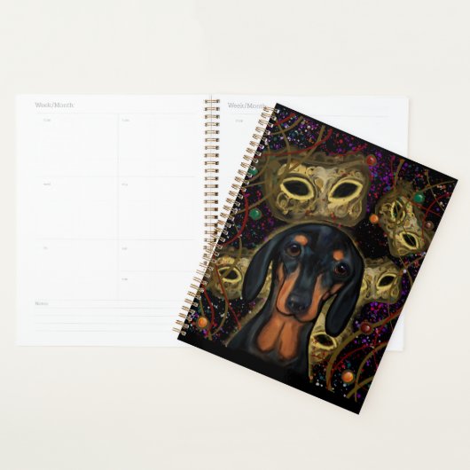Dachshund planner (Display)