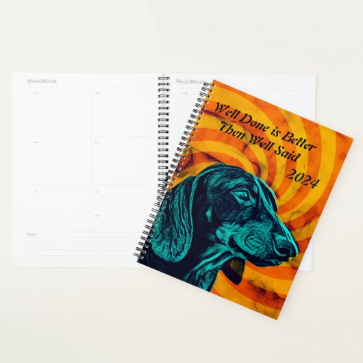 Dachshund Planner Calander (Display)