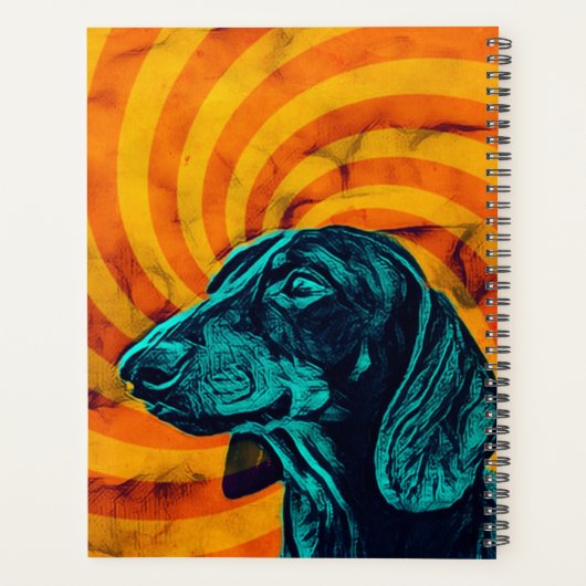 Dachshund Planner Calander (Achterkant)