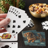 Dachshund Pokerkaarten (Insitu)