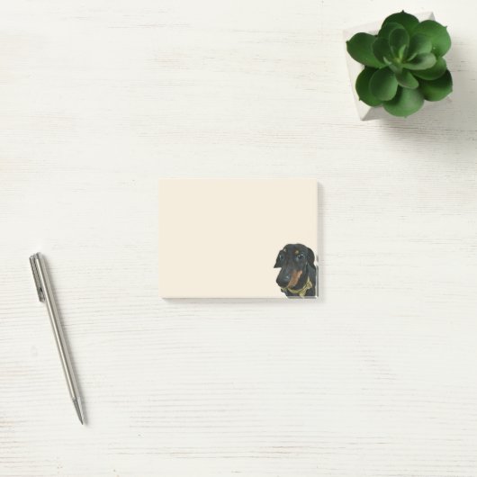 Dachshund post-it Notes (Kantoor)