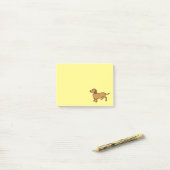 Dachshund Post-it® Notes (Op bureau)