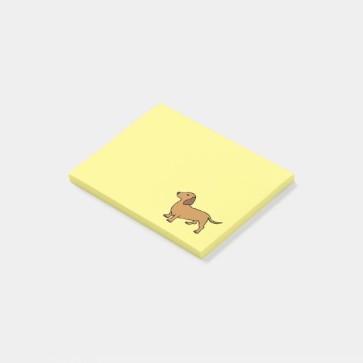 Dachshund Post-it® Notes (Schuin)
