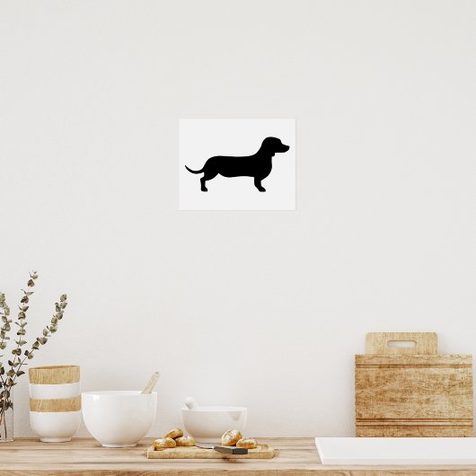 Dachshund Poster (Keuken)