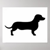 Dachshund Poster (Voorkant)