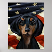 DACHSHUND POSTER (Voorkant)