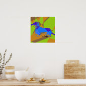 Dachshund Poster (Keuken)