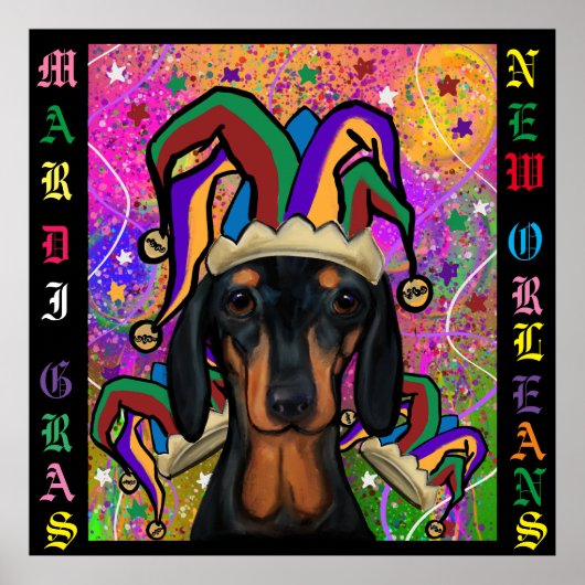 Dachshund Poster (Voorkant)