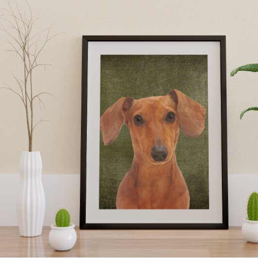Dachshund-Poster Perfect Poster