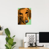 Dachshund Posters (Thuiskantoor)