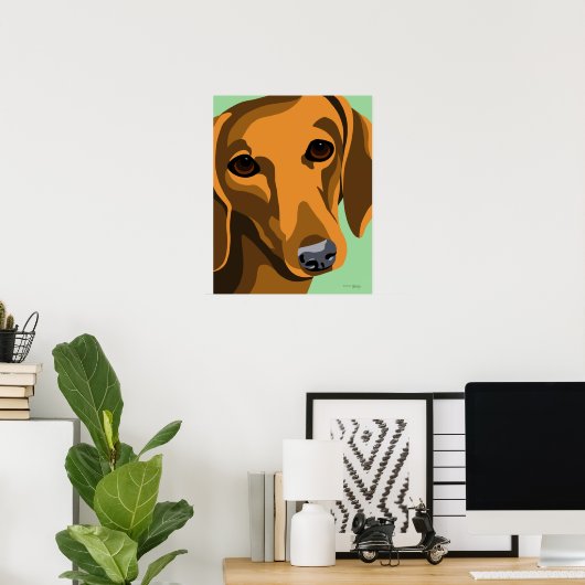 Dachshund Posters (Thuiskantoor)
