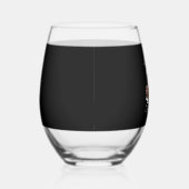 Dachshund Prettig Kerstmis Klassiek T-shirt Wijnglas Zonder Voet (Rechts)