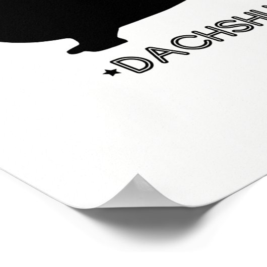 Dachshund Print (Hoek)