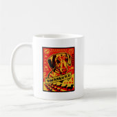 Dachshund Propaganda Koffiemok (Links)