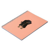 Dachshund Pup Notitieboek (Linkerzijde)