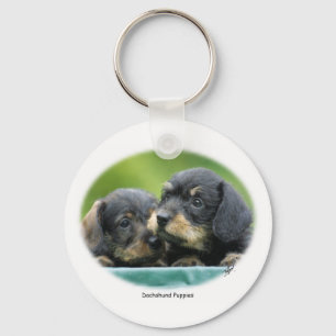 Dachshund-Puppies 9W027D-093 Sleutelhanger