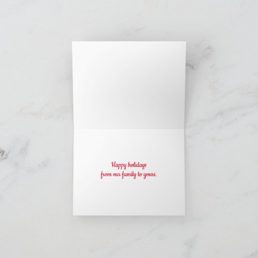 Dachshund Puppies Kerstkaart Kaart (Binnen)