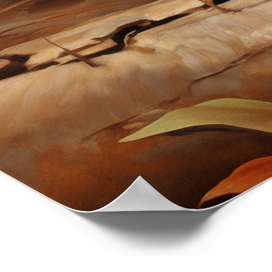 Dachshund puppies poster (Hoek)