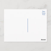 Dachshund Puppy Dog Blank Briefkaart (Achterkant)