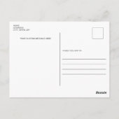 Dachshund Puppy Dog Briefkaart (Achterkant)