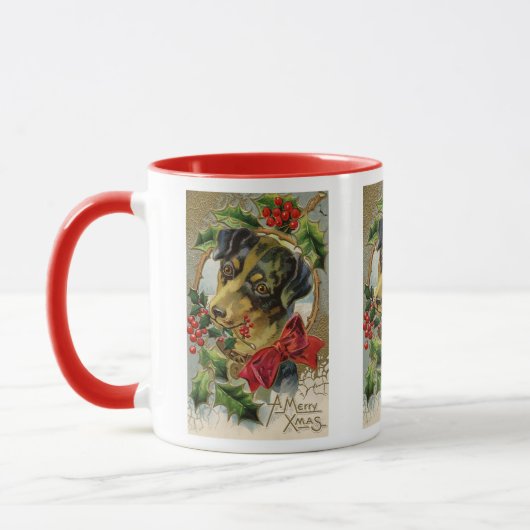 Dachshund Puppy Dog met Holly Mok (Links)