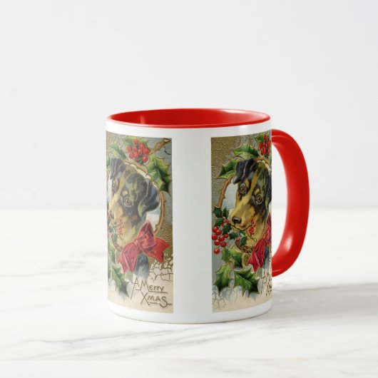 Dachshund Puppy Dog met Holly Mok (Voorkant rechts)