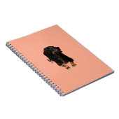 Dachshund Puppy Notitieboek (Rechterzijde)