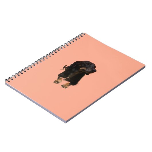 Dachshund Puppy Notitieboek (Linkerzijde)