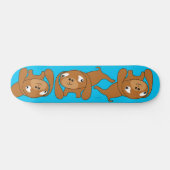 Dachshund Puppy Skateboard (Horizontaal)