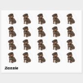 Dachshund Puppy Stickers (Vel)