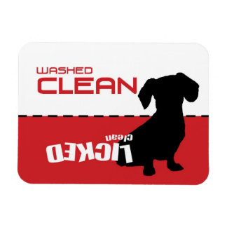 Dachshund, Puppy Vaatwasser Magneet - Likked Clean