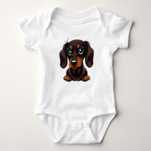 Dachshund Pup's Speeltijd Romper