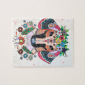 Dachshund Puzzel (Horizontaal)