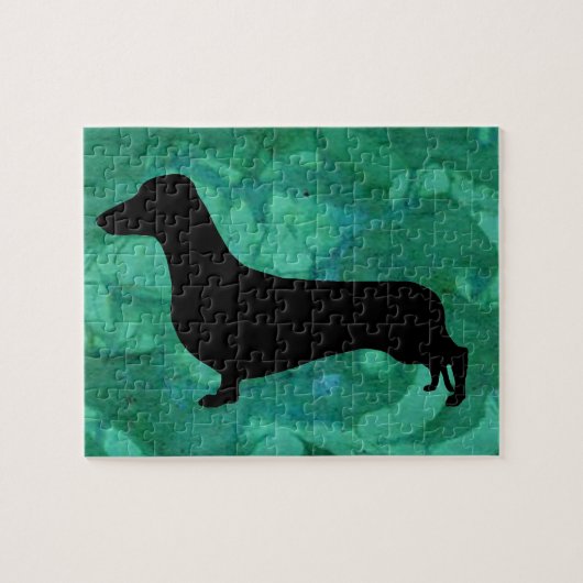 Dachshund Puzzle Legpuzzel (Horizontaal)