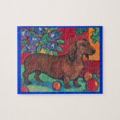 Dachshund Puzzle Legpuzzel (Horizontaal)