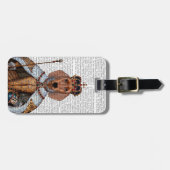 Dachshund Queen 2 Bagagelabel (Voorkant horizontaal)