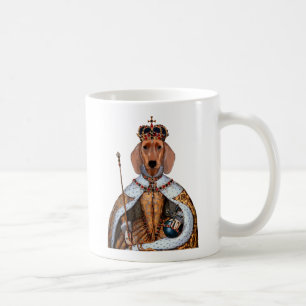 Dachshund Queen 2 Koffiemok