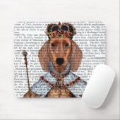 Dachshund Queen 2 Muismat (Met muis)