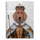 Dachshund Queen 2 Notitieboek (Voorkant)