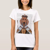 Dachshund Queen 2 T-shirt (Voorkant)