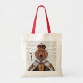 Dachshund Queen 2 Tote Bag (Voorkant)