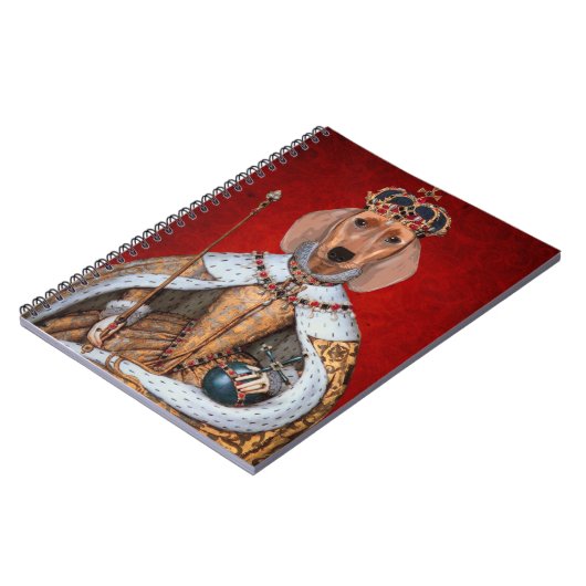 Dachshund Queen Notitieboek (Linkerzijde)