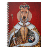 Dachshund Queen Notitieboek (Voorkant)