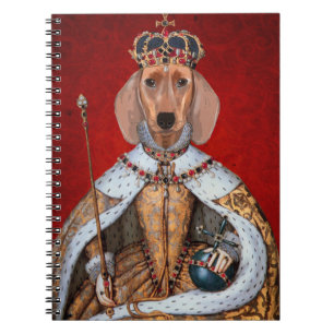 Dachshund Queen Notitieboek