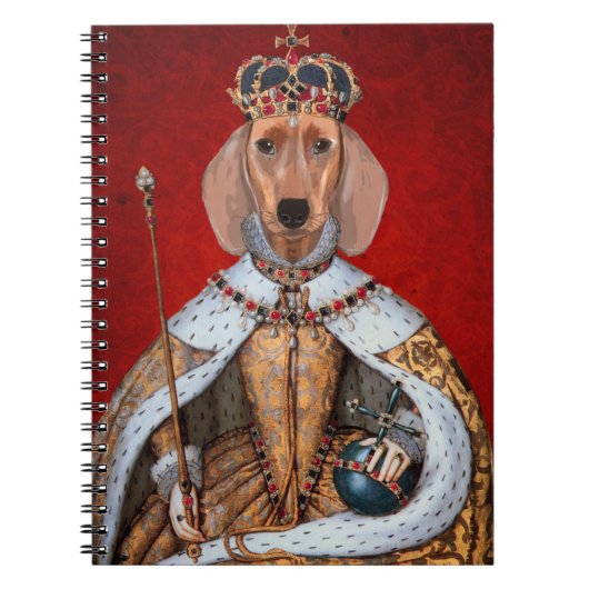 Dachshund Queen Notitieboek (Voorkant)