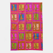 Dachshund Quilt Theedoek (Verticaal)