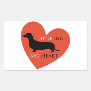 Dachshund Rechthoekige Sticker